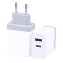 Bakeey 18W QC3.0 PD Type C Fast Charging EU US Plug USB Charger Adapter For iPhone X XS 11 Pro Huawei Mate 20 P30 Pro Mate 30 S10+ Note 10