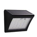 Solar Powered 38LED IP65 Waterproof 500LM PIR Motion Sensor LED Wall Light Outdoor  Security Lamp
