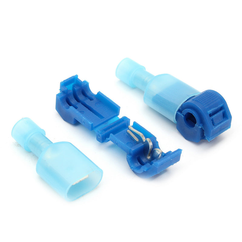 Excellway TC01 60pcs T-Tap Male Female Insulated Wire Quick Splice Terminal Connectors Set