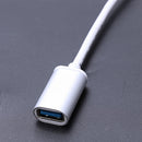 USB 3.0 Female To Type-C Male Cable OTG Adapter Charger Data Cable Converte B4Z6