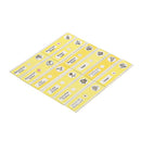 48pcs Kids Plastic Prepared Microscope Slides Of Animals Insects Plants Flo