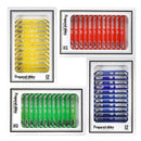 48pcs Kids Plastic Prepared Microscope Slides Of Animals Insects Plants Flo
