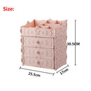 Plastic Cosmetic Drawer Container Makeup Organizer Box For Storage Make Up