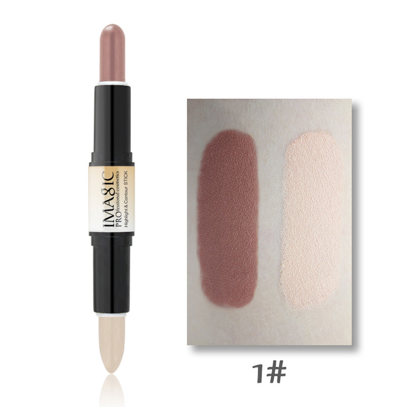 Imagic Makeup Creamy Double-Ended 2In1 Contour Stick Contouring Highlighter O7Z5