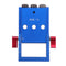 XK-3 Pocket Hole Jig Kit 3 Holes Woodworking Drill Guide Aluminium Oblique Drill Guide Locator Tools