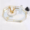 Nordic Style Glass Copper Geometry Storage Baskets Box Simplicity Style Hom W1Q7