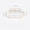Nordic Style Glass Copper Geometry Storage Baskets Box Simplicity Style Hom W1Q7