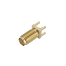 50 Golden SMA-KWE to RP-SMA Female RF Connector Adapter Straight for RC Drone