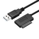 USB 2.0 to Mini Sata II 7+6 13Pin Adapter Converter Cable for Laptop CD/DVD