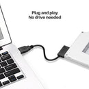 USB 2.0 to Mini Sata II 7+6 13Pin Adapter Converter Cable for Laptop CD/DVD