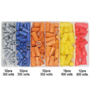 180Pcs Electrical Wire Connectors Screw Terminals, Easy Twist On Connector  N2X1