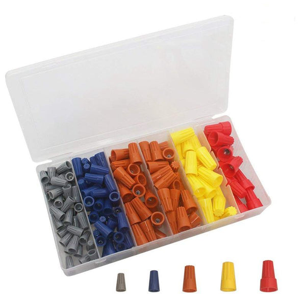 180Pcs Electrical Wire Connectors Screw Terminals, Easy Twist On Connector  N2X1