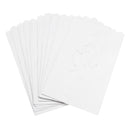 10PCS Double Heart Paper Lantern Candle Bag Tea Light Holder for Christmas Wedding Home Decoration