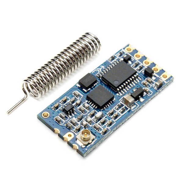 5pcs Geekcreit HC-12 433 SI4463 Wireless Serial Module Remote 1000M With Antenna