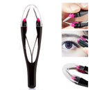 Automatic Eyebrow Clip Stainless Steel Plucking Tweezer Telescopic Eyebrow Clip Tool