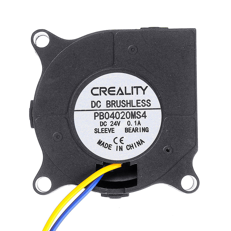 Creality 3D 40*40*20mm DC24V 0.1A 7600 RPM High Speed DC Brushless 4020 Blower Nozzle Cooling Fan For CR-10S PRO 3D Printer