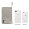 Boona 20.8*12.5cm Double Layer Digital Accessories Storage Bag Power Bank Earbuds USB Charger USB Cable Organizer Travel Bag