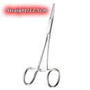 1pc  Hemostat Forceps Straight Curved Stainless Steel Locking Clamp