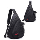 Men Waterproof Black Camouflage Small Chest Bag Boy Rucksack Male One Shoul