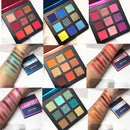 Beauty Glazed Makeup Eyeshadow Palete Makeup Brushes 9 Color Palette Make u G8K3