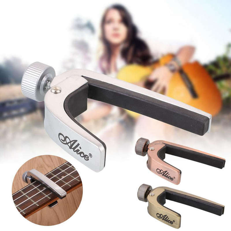Alice A007J Metal Guitar Capo Tone Adjustable Muscial Instrument Accessorie