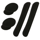 2x Office Keyboard and Mouse Pad Hand Rest Gel Wrist Raised Support Cushion