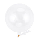 50Pcs Clear Bubble Balloon Transparent Helium No Wrinkles Bubble Balloons F