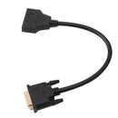 Dvi-D Male (24+1) To Two Hdmi Dual Female Y-Splitter Video Cable Adapter 30 D1N8