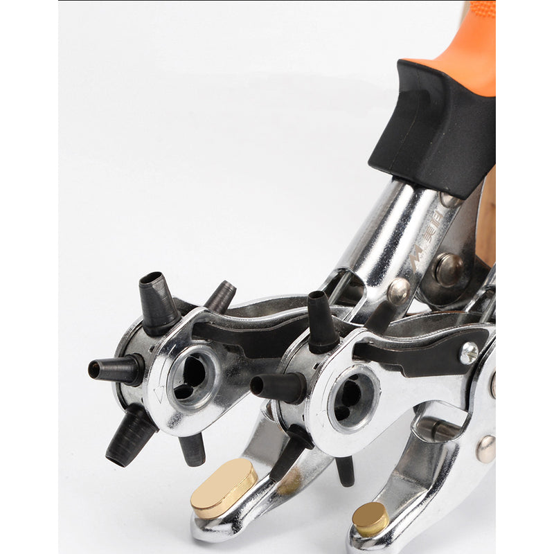 MYTEC Belt Hole Plier Household Multi-function Hole Punch Pliers Labor-Saving Belt Hole Punch Watch Belt Pants Belt Eyelet Pliers Tool