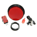 5Pcs Red LED Light 60mm Arcade Video Game Player Push Button Switch