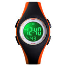 SKMEI 1459 Luminous 50M Waterproof Alarm Chrono Calendar Stop Watch Children Digital Watch