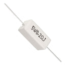 Map 5W 0.2 Ohm Power Resistor Ceramic Cement Resistor Axial Lead 15 Pcs Whi A2O9