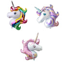 Large Unicorn Aluminum Foil Balloon Kids Birthday Party Decoration Pink
