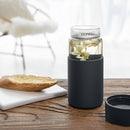 Fun Home 350ml Glass Water Bottle Insulation Vacuun Cup Drinking Mug With Silicone Cover from xiaomi youpin