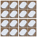 2pcs 4x6cm Durable Tens Machine Electrode Pads For Massagers Self-adhesive Button