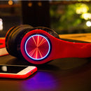 Bakeey BH3 Foldable LED Flashing Stereo bluetooth Headphone Heavy Bass AUX TF Card
