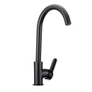 Black Copper Kitchen Faucet 360 Rotation Single Lever Hot & Cold Water Basin Sink Mixer Tap