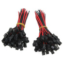 60pcs JST Waterproof Connector Wire LED Light Strips 2Pin Connector Cable Lamp