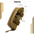 Protector Plus Brown Outdoor Bags Nylon Waterproof Climbing Hiking Bags Gla U6H2