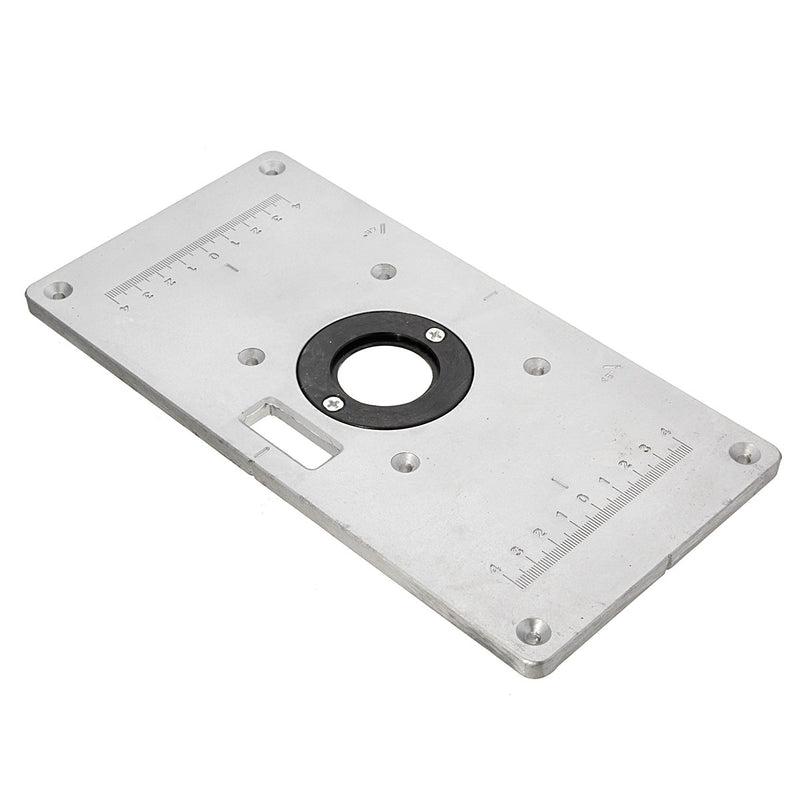 235mm x 120mm x 8mm Aluminum Router Table Insert Plate For Wood Working Benches