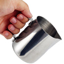 Milk Jug 350Ml/12 Fl.Oz, 304 Stainless Steel Milk Pitcher, Milk Frothing JugE8Q6
