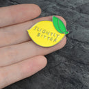 Lemon Enamel Pin Slightly Bitter Fruit Badge Button Brooches Jewelry Gift