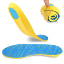 Summer Sweat Absorption Thickening Reduce Vibration Deodorant Breathable PU Soft Sports Insoles