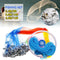 ZANLURE 13/12/10/8FT Hand Cast Fishing Net Spin Network Bait Twine Fish Net Bucket