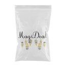 8x RF Coax Coaxial SMA Male Plug to BNC Female M/F Radio Antenna Connector