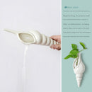 Modern White Ceramic Sea Shell Conch Flower Vase Wall Hanging Home Decor Li