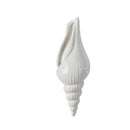 Modern White Ceramic Sea Shell Conch Flower Vase Wall Hanging Home Decor Li