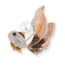 Goldfish Brooches For Women Enamel Animal Brooch Pin Fashion Jewelry Summer N7C2