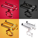 Aluminum Bicycle Phone Holder For 3.5-6.2 Inch Smartphone Adjustable Suppor R7G5