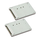 2Pcs M.2 NGFF SATA SSD Drive to 2.5inch IDE 44pin Converter Card with Case